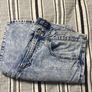 Gap slim acid wash jeans